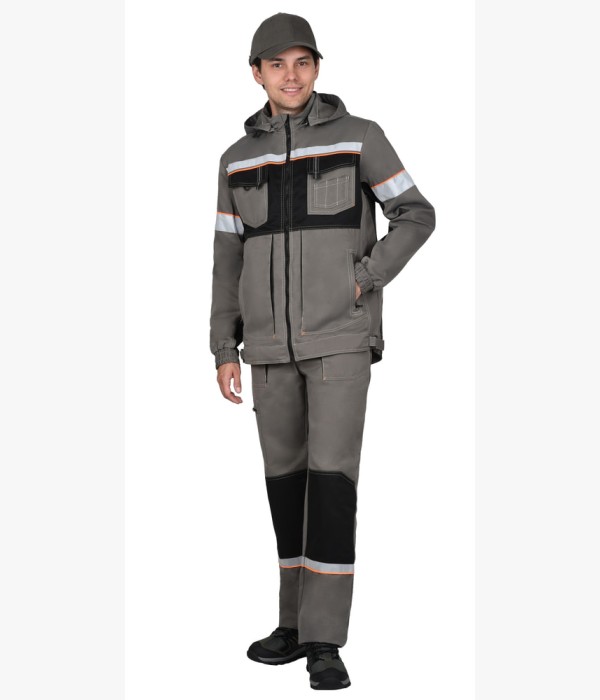 Костюм СИРИУС-РАДОМИР куртка, брюки, оливковый, 245 г/м2, 65% ПЭ, 35% ХБ