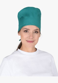 Колпак медицинский (смесовая) зелёный