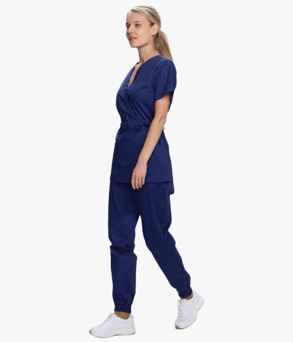 Костюм женский MedLine Марго (тк.Смесовая,145), тёмно-синий
