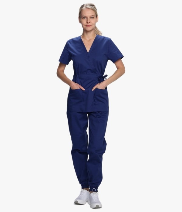 Костюм женский MedLine Марго (тк.Смесовая,145), тёмно-синий