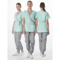 Костюм женский MedLine Арина (тк.Смесовая, 120), серый/мятный