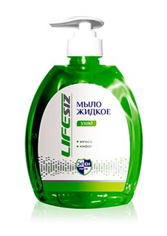 Мыло жидкое Элен™ серия УХОД 500 мл (с дозатором), арт.1006