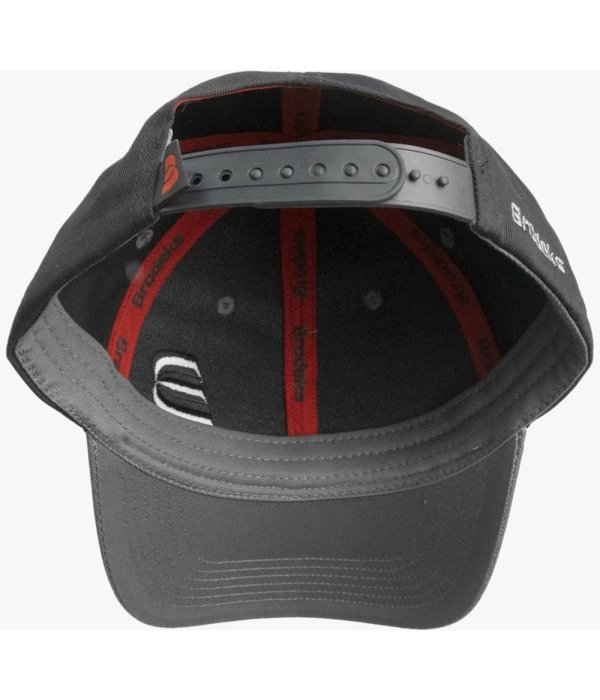 Бейсболка Brodeks KM130, серый, чёрный