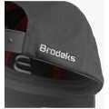 Бейсболка Brodeks KM130, серый, чёрный