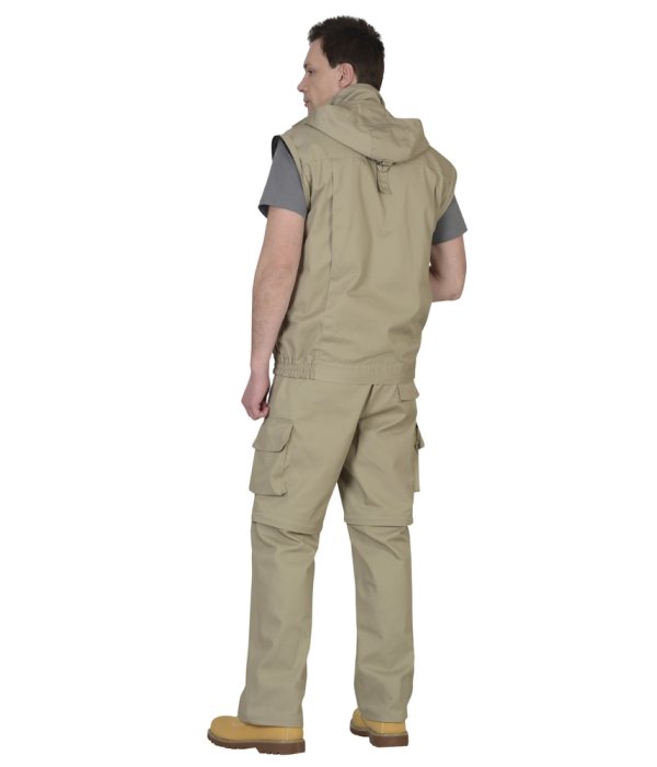 Костюм СИРИУС-ТИГР куртка, брюки (тк. Rodos 245) Песочный