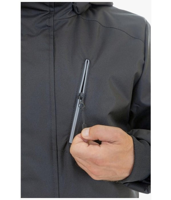 Куртка зимняя мужская Brodeks KW210, чёрный