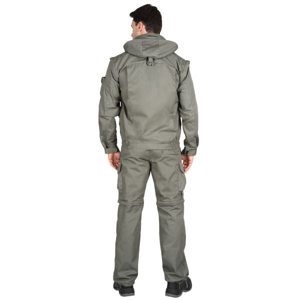 Костюм Сириус-Тигр, куртка, брюки, ткань Родос, 245 г/м2, цвет оливковый