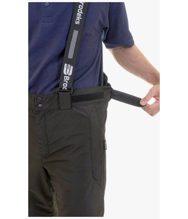 Брюки зимние мужские Brodeks KW306, чёрный