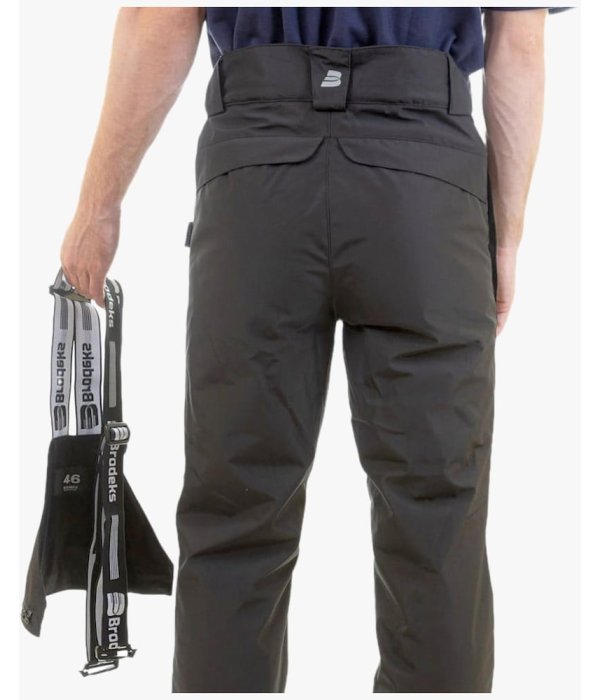 Брюки зимние мужские Brodeks KW306, чёрный