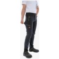 Брюки летние мужские Brodeks Urban KS316 приталенные, ткань Стрейч, чёрный