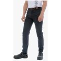 Брюки летние мужские Brodeks Urban KS316 приталенные, ткань Стрейч, чёрный