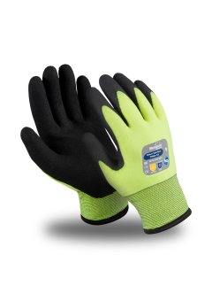Перчатки Manipula Specialist® Юнит Хай Виз (нейлон/акрил+ПВХ), TNНА-33/WG-781