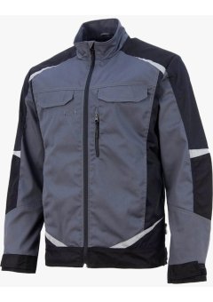 Куртка летняя мужская Brodeks KS202, серый, чёрный