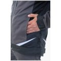 Куртка летняя мужская Brodeks KS202, серый, чёрный