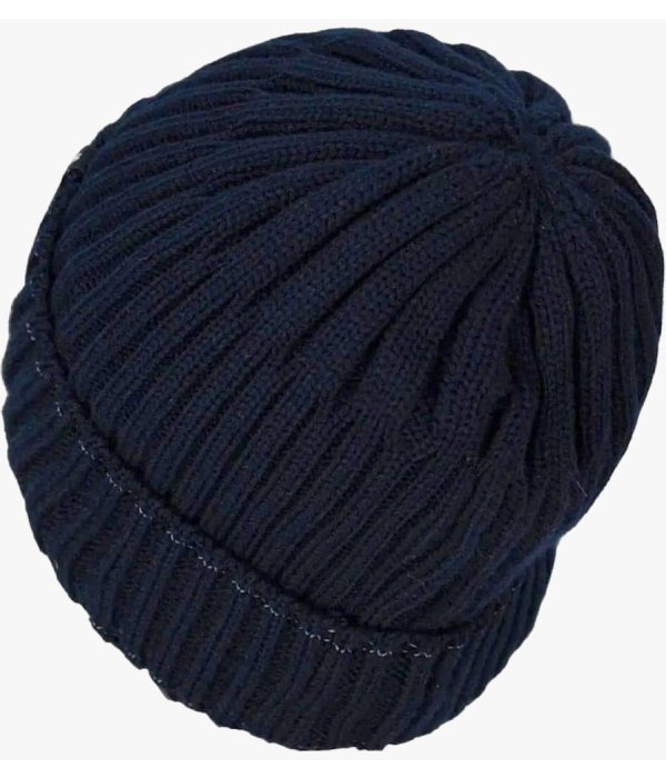 Шапка Brodeks fleece lining, тёмно-синий