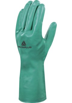 Перчатки DeltaPlus™ NITREX VE801 нитрильные с хлопковым напылением