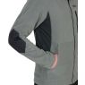 Куртка флисовая мужская "Сириус-Актив" серая, отделка чёрная