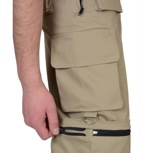 Костюм Сириус-Тигр, куртка, брюки, цвет песочный, ткань Родос, 245 г/м2