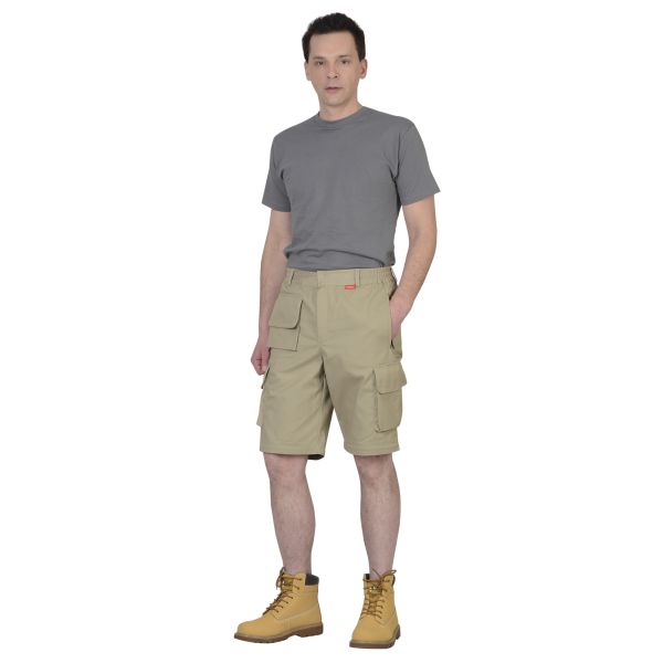 Костюм Сириус-Тигр, куртка, брюки, цвет песочный, ткань Родос, 245 г/м2
