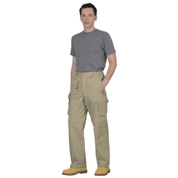 Костюм Сириус-Тигр, куртка, брюки, цвет песочный, ткань Родос, 245 г/м2