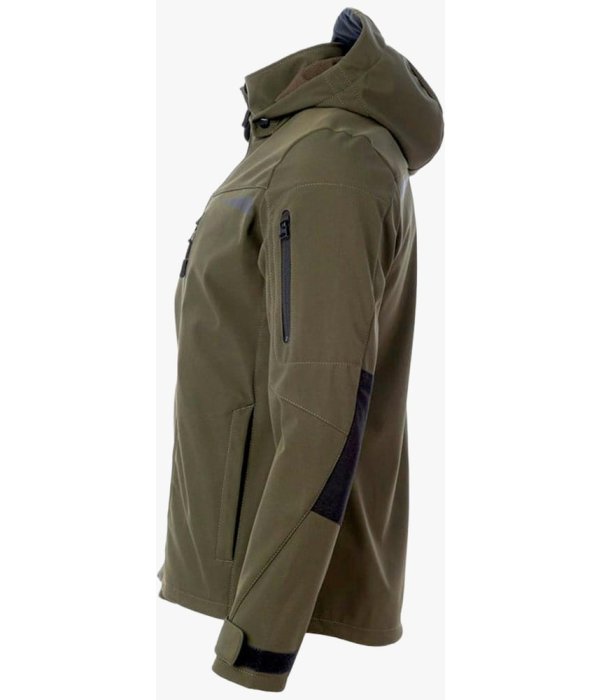 Куртка летняя мужская Софтшелл Brodeks KS207, хаки