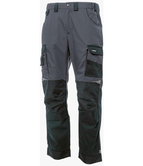 Брюки летние мужские Brodeks KS302-C, 100% хлопок, графит серый, чёрный