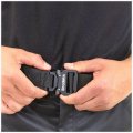 Ремень Brodeks KM102 + стрейч, чёрный, длина 117 см