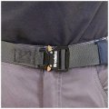Ремень Brodeks KM102 + стрейч, чёрный, длина 117 см
