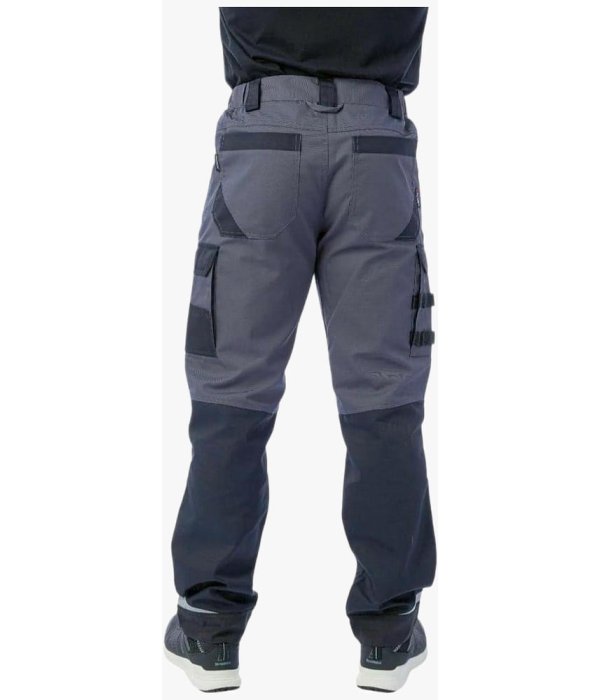 Брюки летние мужские Brodeks KS302, серый, чёрный