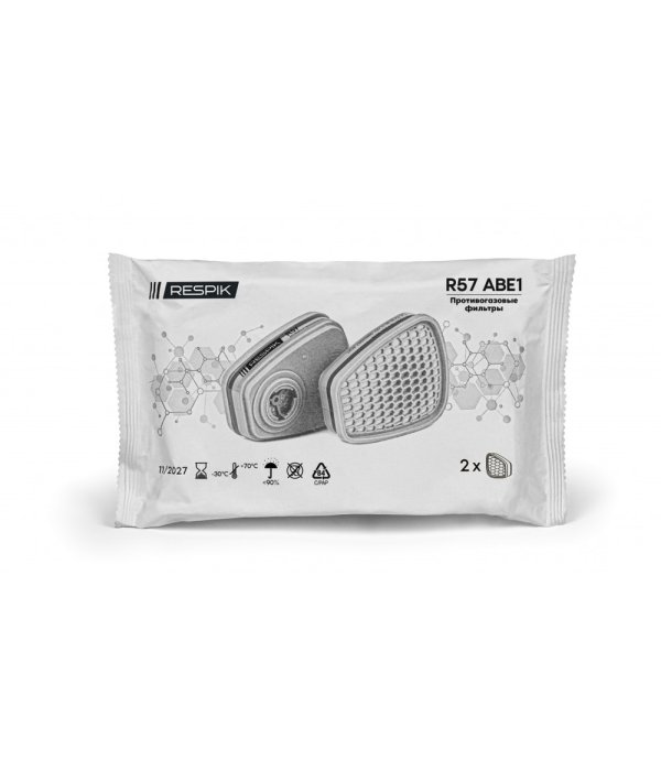 Фильтр противогазовый RESPIK® R57 А1В1Е1 (2 шт)