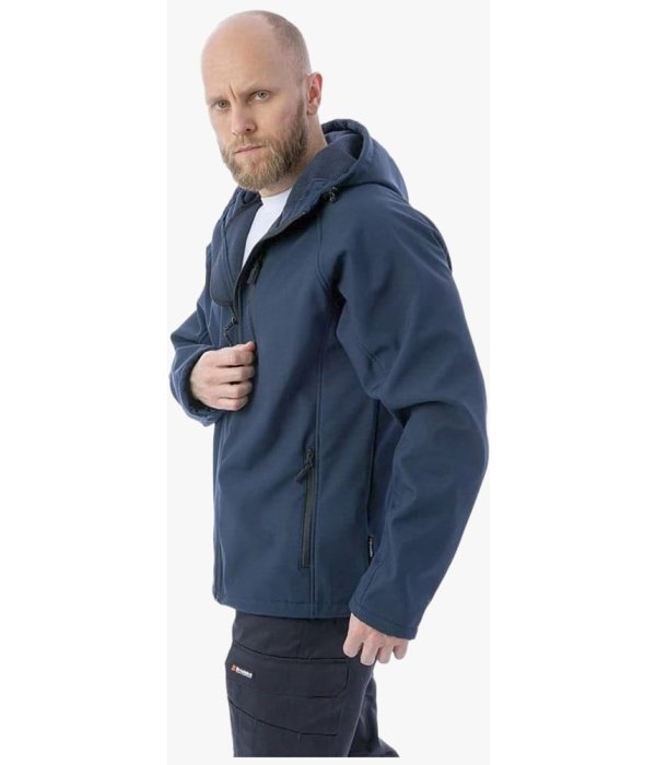 Куртка летняя мужская Софтшелл Brodeks KS232, синий