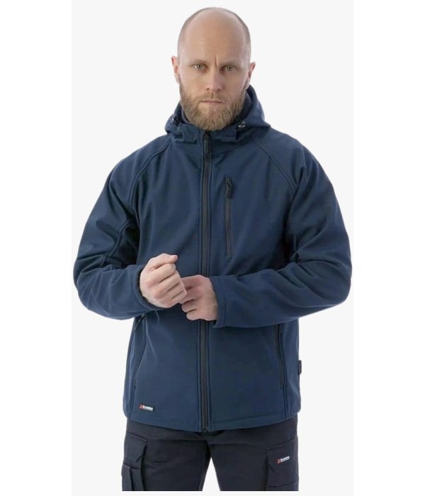 Куртка летняя мужская Софтшелл Brodeks KS232, синий