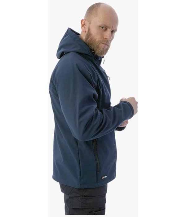 Куртка летняя мужская Софтшелл Brodeks KS232, синий