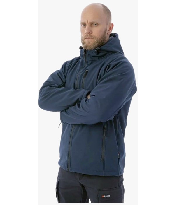 Куртка летняя мужская Софтшелл Brodeks KS232, синий