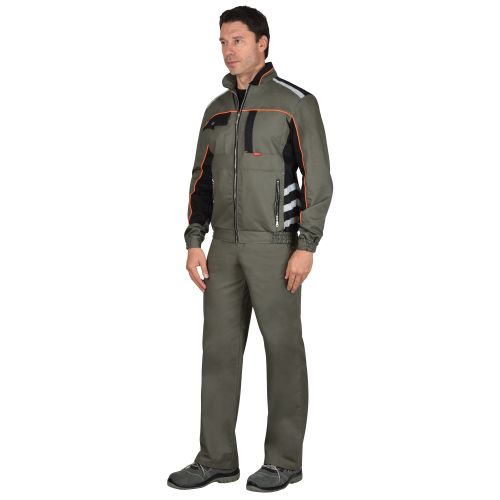 Куртка рабочая мужская "Сириус-Даллас-Форсаж", цвет оливковый