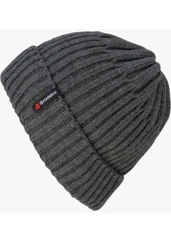 Шапка Brodeks fleece lining, тёмно-серый