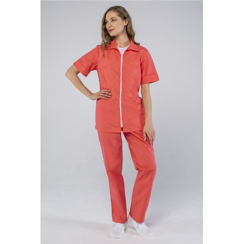 Костюм женский Бьютис NEW (тканьТиСи), коралловый