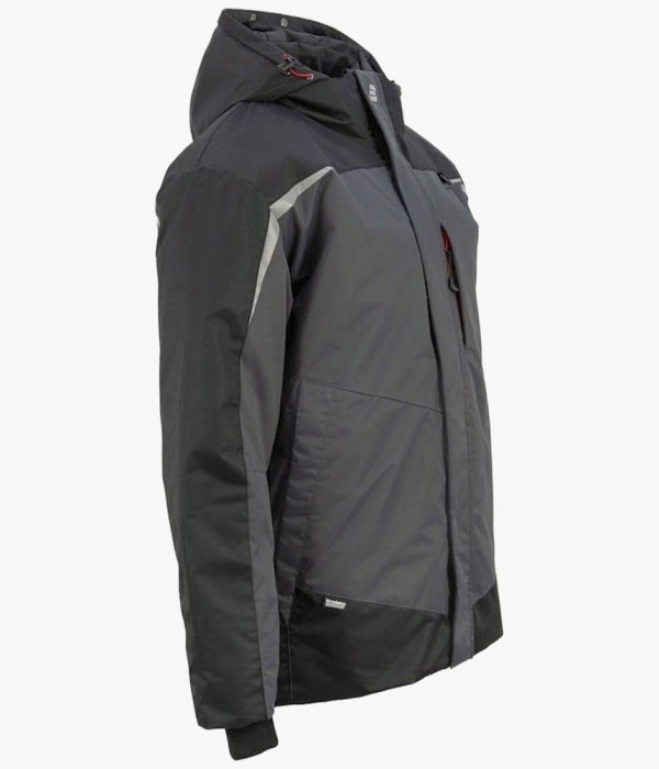 Куртка зимняя мужская Brodeks KW 231, серый, чёрный