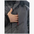 Куртка зимняя мужская Brodeks KW 231, серый, чёрный