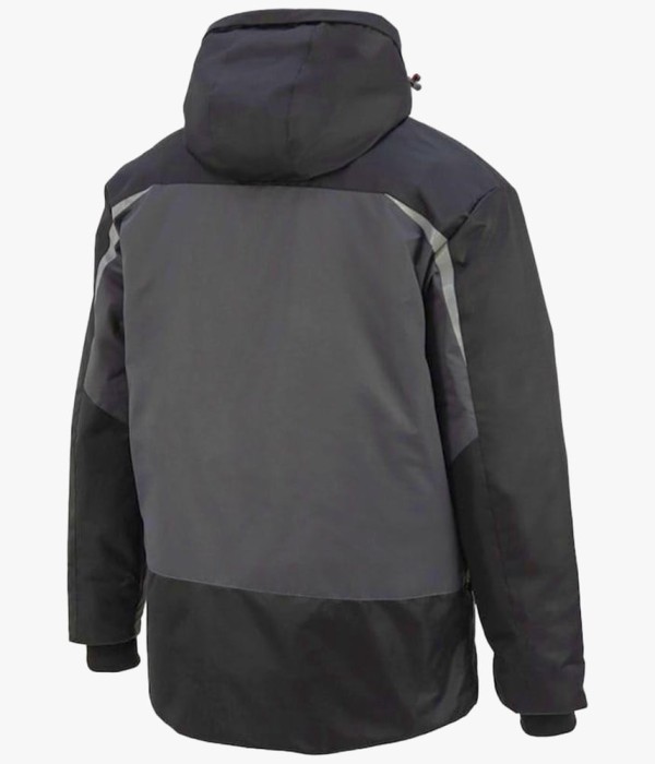 Куртка зимняя мужская Brodeks KW 231, серый, чёрный