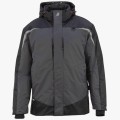 Куртка зимняя мужская Brodeks KW 231, серый, чёрный