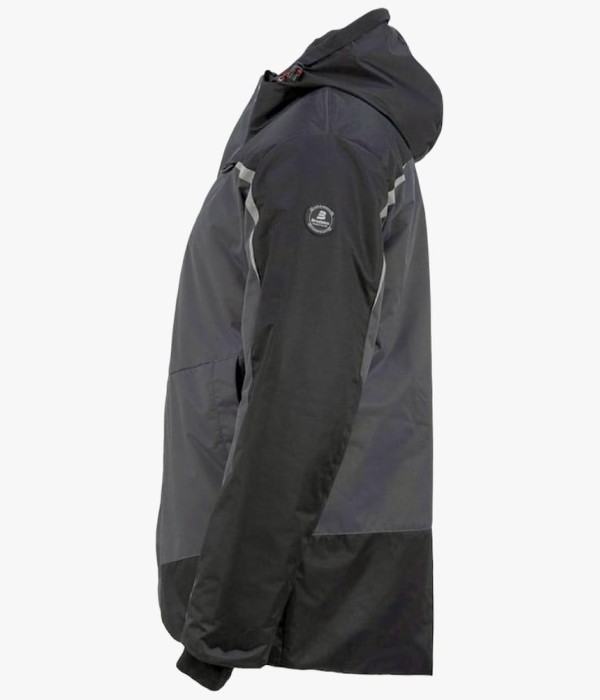 Куртка зимняя мужская Brodeks KW 231, серый, чёрный