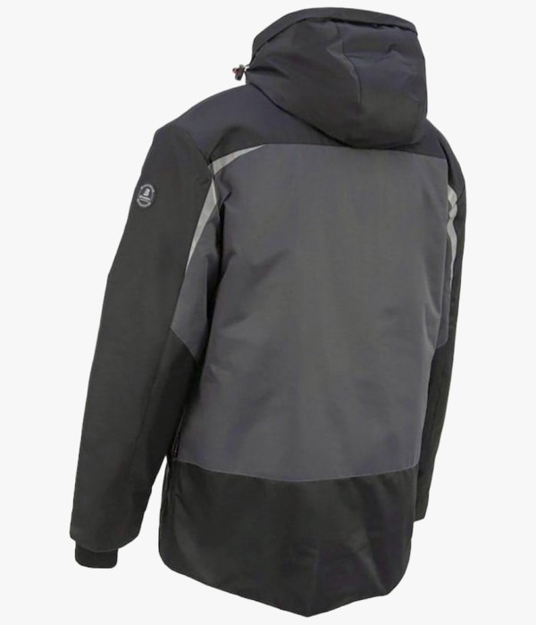 Куртка зимняя мужская Brodeks KW 231, серый, чёрный
