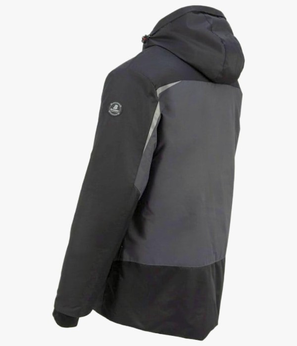 Куртка зимняя мужская Brodeks KW 231, серый, чёрный