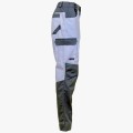 Брюки летние женские Brodeks KS328, белый, серый