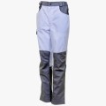 Брюки летние женские Brodeks KS328, белый, серый