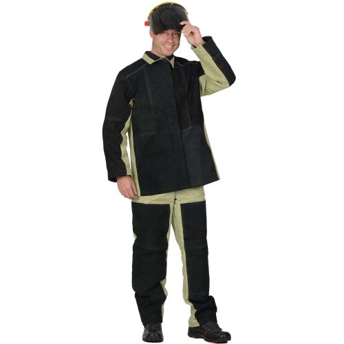 Костюм сварщика брезентовый со спилком (2,7 кв.м.), куртка, брюки, тип Б