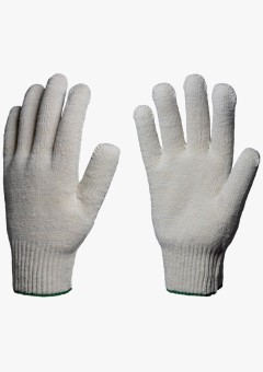 Перчатки ХБ 10кл. Стандарт 30-32гр. 116текс, белые