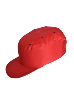 Каскетка защитная, красный