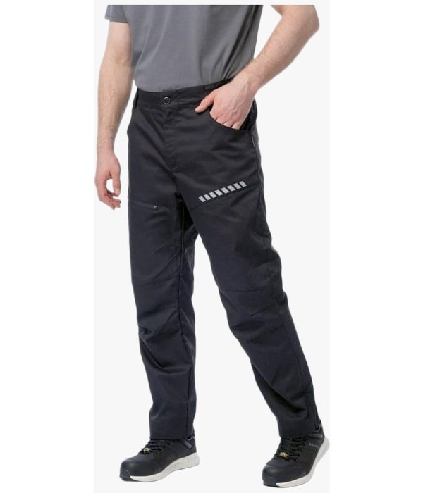 Брюки летние мужские Brodeks KS334, чёрный